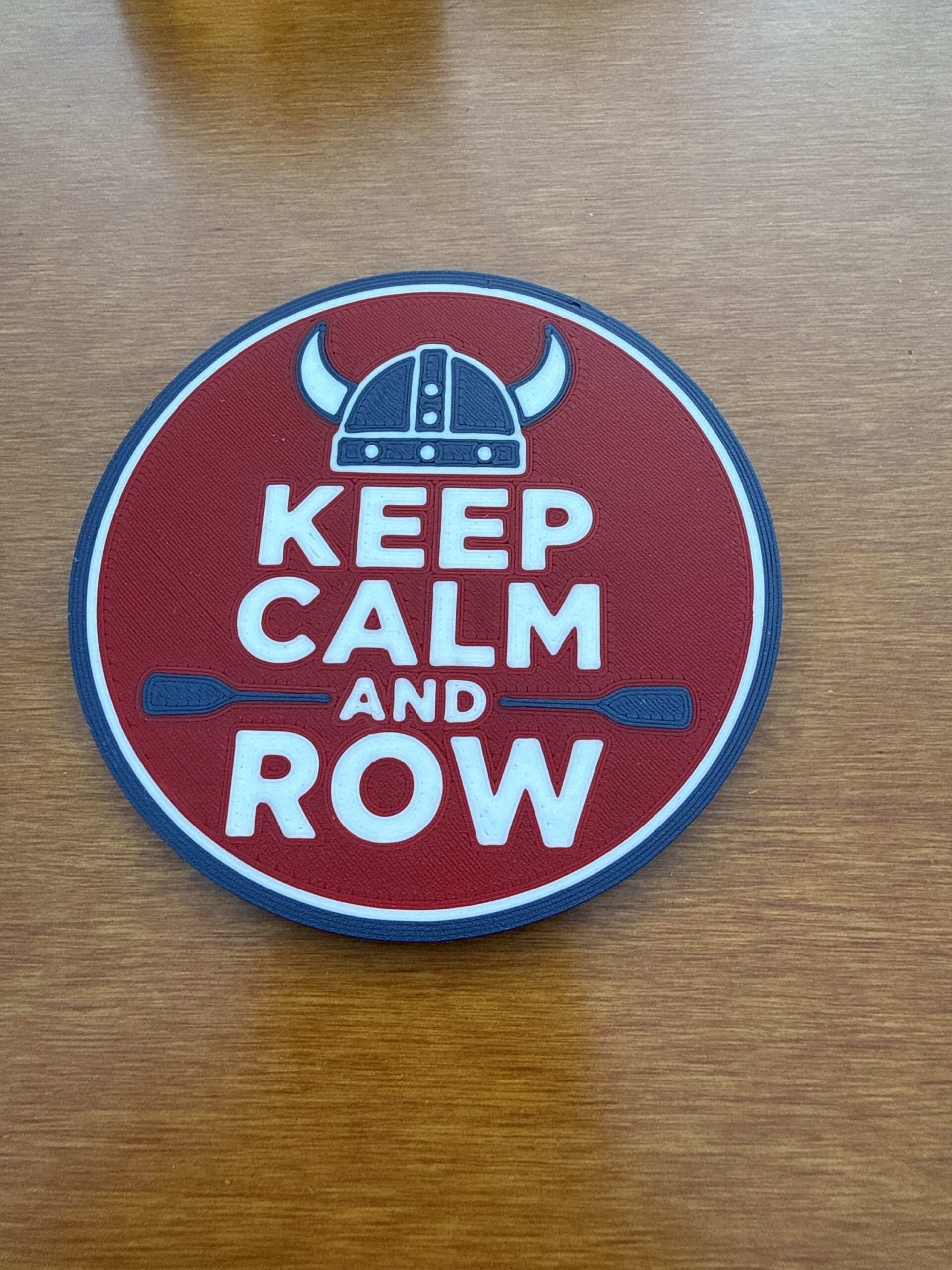 Coaster - Keep calm and row